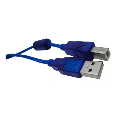 Cable Nisuta USB 2.0 AM-BM para impresoras de 3M con filtro NS-CUSB3