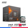 CPU AMD RYZEN 5 8600G AMD DDR5 A620 500GB 16GB DDR5 KIT 500W