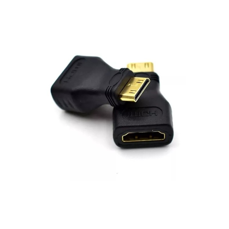 Adaptador Hdmi Hembra A Mini Hdmi Macho V1.4 1080p