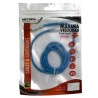 Cable Netmak Miniplug 3.5mm a 3.5mm Reforzado - Color Azul - Modelo NM